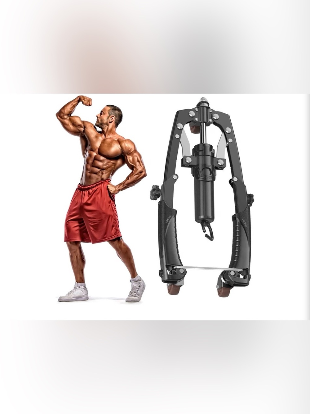 New, Twister Arm Exerciser Adjustable 22-440lbs Hydraulic Power Chest Workout